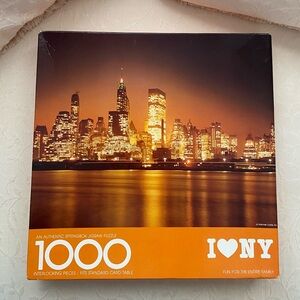 I Love NY Skyline Jigsaw Puzzle - 1000 Pieces